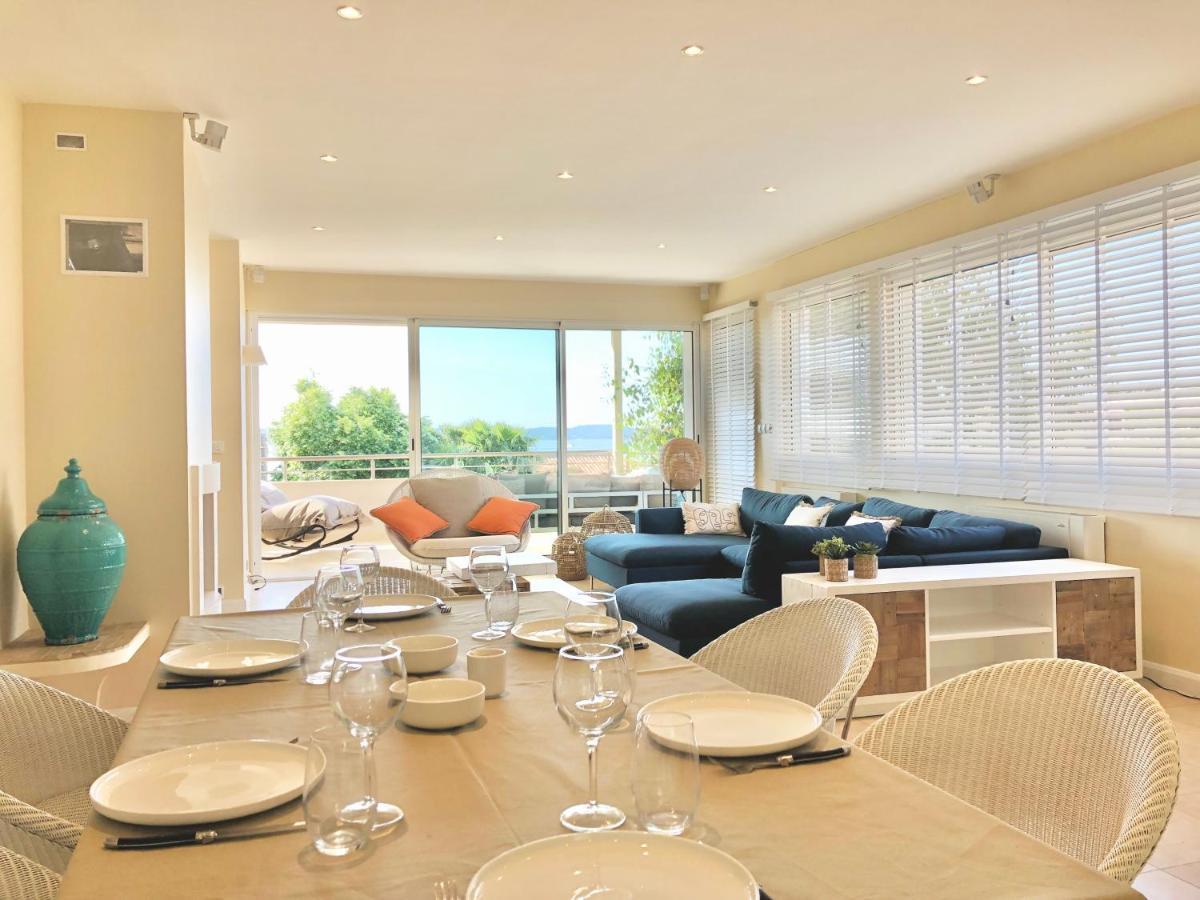 Villa Montfleuri, Vieille Ville A Pieds, Vue Mer, Piscine, 8 Pers Сент-Максим Экстерьер фото