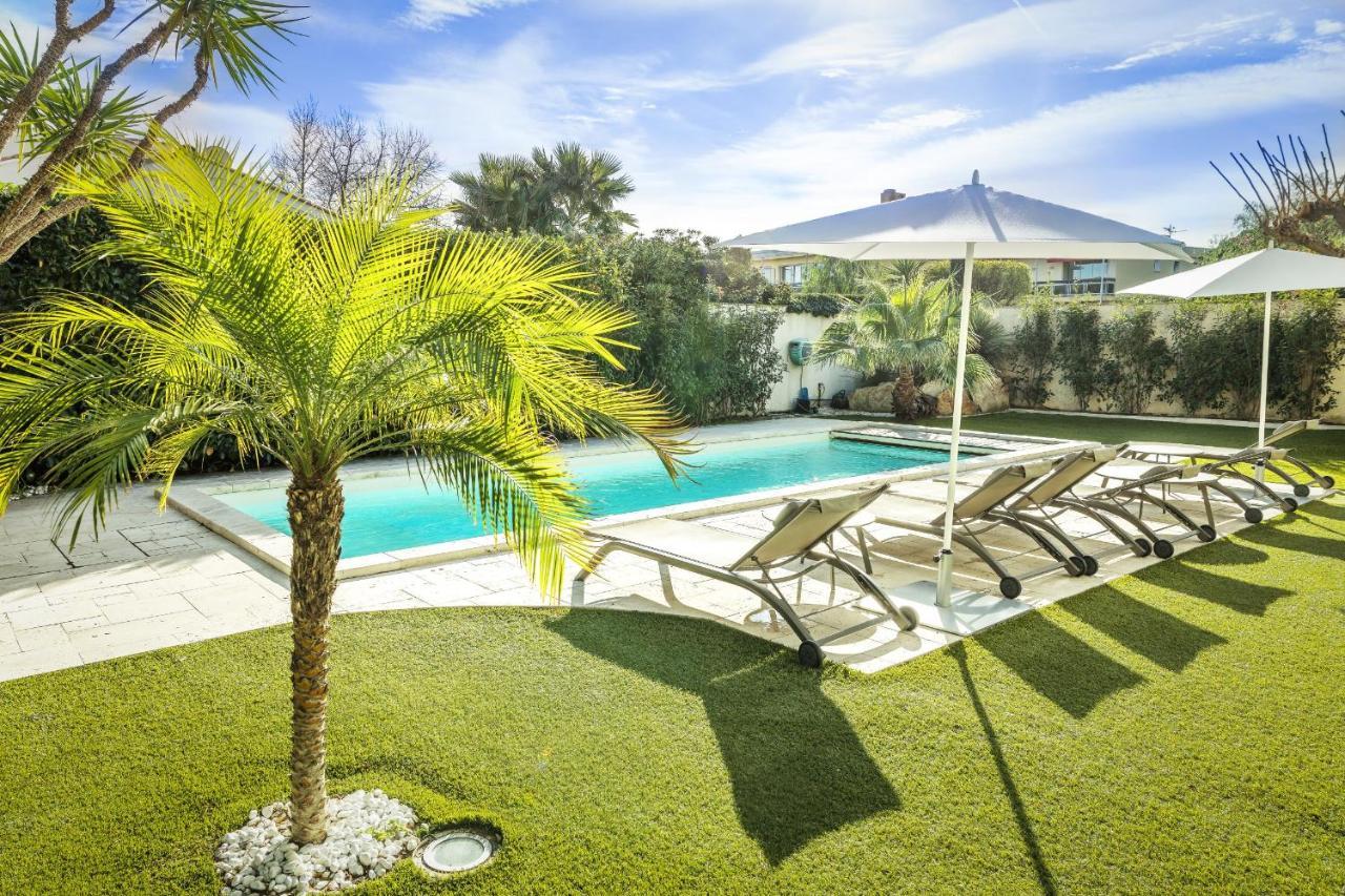 Villa Montfleuri, Vieille Ville A Pieds, Vue Mer, Piscine, 8 Pers Сент-Максим Экстерьер фото